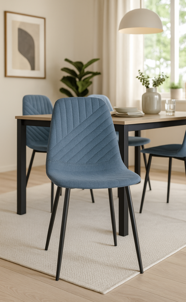 Trpezarijska stolica DROMA siva