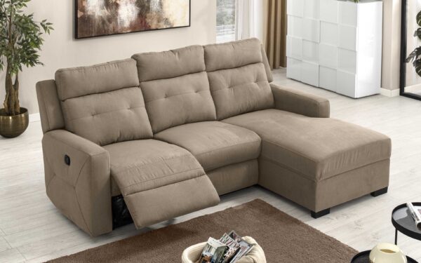 Ugaona garnitura MILOS manual recliner